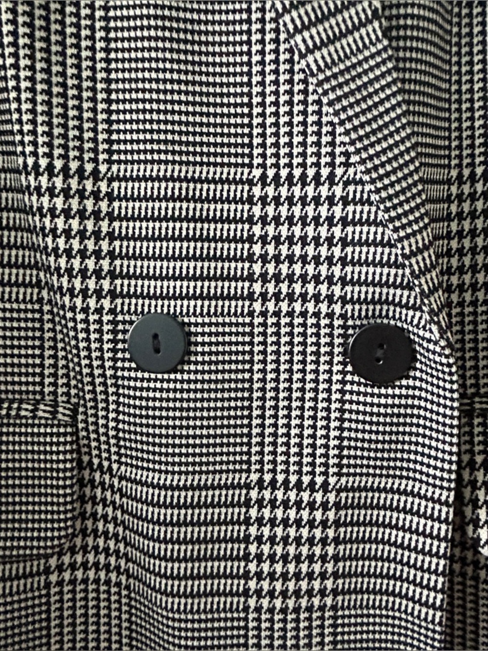 RDI Oversized Double Breasted Plaid Blazer - Picture 7 of 15